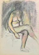 Nus féminins, carnet d'aquarelles. par ESPINOUZE (Henri). - Image 14