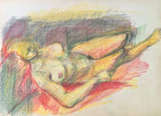 Nus féminins, carnet d'aquarelles. par ESPINOUZE (Henri). - Image 2