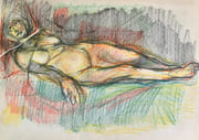 Nus féminins, carnet d'aquarelles. par ESPINOUZE (Henri). - Image 3