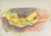 Nus féminins, carnet d'aquarelles. par ESPINOUZE (Henri). - Image 6