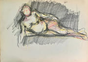 Nus féminins, carnet d'aquarelles. par ESPINOUZE (Henri). - Image 7