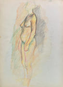 Nus féminins, carnet d'aquarelles. par ESPINOUZE (Henri). - Image 8
