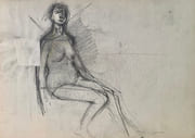 Nus féminins, carnet d'aquarelles. par ESPINOUZE (Henri). - Image 9