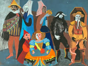 La troupe.  par PARRES (Manuel). 