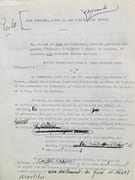 Discours, articles, manuscrits, épreuves corrigées. par (RÉSISTANCE). PAUL (Marcel). - Image 12