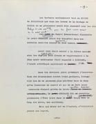 Discours, articles, manuscrits, épreuves corrigées. par (RÉSISTANCE). PAUL (Marcel). - Image 4