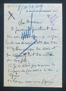 Lettres manuscrites autographes signées.  par FRANZ (Paul).  - Image 12