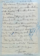 Lettres manuscrites autographes signées.  par FRANZ (Paul).  - Image 14