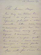 Trois Lettres et cartes manuscrites.  par FUGÈRES (Lucien).  - Image 11