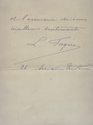 Trois Lettres et cartes manuscrites.  par FUGÈRES (Lucien).  - Image 13