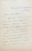 Lettre autographe manuscrite signée. par DE FALLA (Manuel). - Image 1