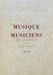 Annales de la musique et des musiciens en Russie du XVIIIe &agrave; 1762. . MOOSER (R. Aloys). 