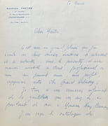Remerciements.  par PRÊTRE (Georges).  - Image 1