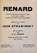 Renard.  par STRAVINSKY (Igor). - Image 2