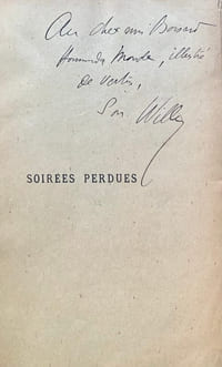 Soirées perdues.