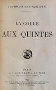 La Colle aux quintes (L’Ouvreuse du Cirque d’été).  par WILLY (Henry Gauthier-Villard, dit). - Image 2