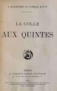 La Colle aux quintes (L’Ouvreuse du Cirque d’été).