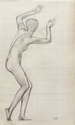 Étude de nu féminin. par BOUTET DE MONVEL (Bernard).