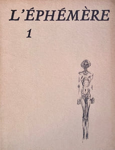 L’Éphémère, collection complète.