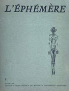 L’Éphémère, collection complète.  par COLLECTIF, DUPIN (Jacques). - Image 10