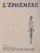 L’Éphémère, collection complète.  par COLLECTIF, DUPIN (Jacques). - Image 19