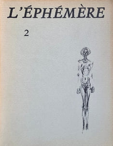 L’Éphémère, collection complète.