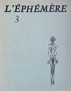 L’Éphémère, collection complète. 