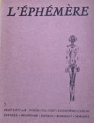 L’Éphémère, collection complète.  par COLLECTIF, DUPIN (Jacques). - Image 5