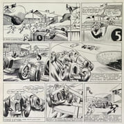 Drame sur la piste.  par DUPUICH (Jean-Augustin).