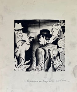 … Le premier qui bouge est un homme mort. 