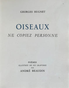 Oiseaux ne copiez personne.