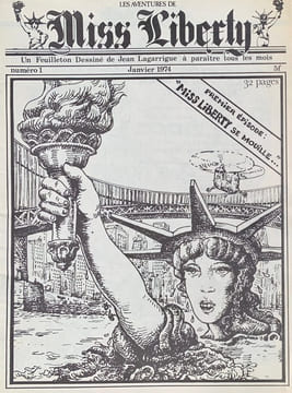 Les Aventures de Miss Liberty, collection complète. . LAGARRIGUE (Jean).