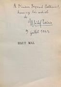 Haut mal.  par LEIRIS (Michel).  - Image 2