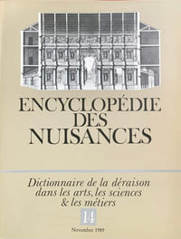 Encyclopédie des nuisances, collection complète.