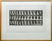 Femme en mouvement, Animal Locomotion, planche n° 97.  par MUYBRIDGE (Eadweard). 