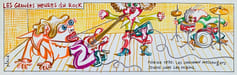 Les Grandes heures du rock. F&eacute;vrier 1970 : Les Unknown Messengers jouent sans les mains.. PLACID (Jean-Fran&ccedil;ois Duval, dit).