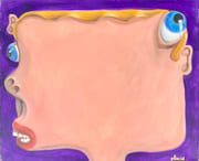 Grande tête rectangulaire.  par PLACID (Jean-François Duval, dit). - Image 1