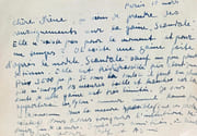 Quatre lettres autographes manuscrites à Scutenaire et Irine. par UBAC (Raoul). - Image 3