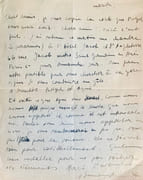 Quatre lettres autographes manuscrites à Scutenaire et Irine. par UBAC (Raoul). - Image 4