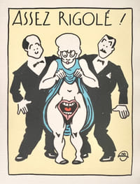Assez rigolé ! Lithographies, linogravures et dessins. 15 mai – 14 juin 2003, galerie Item, Paris.
