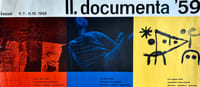 II. Documenta ’59. Kassel 11. 7 – 11.10. 1959.
