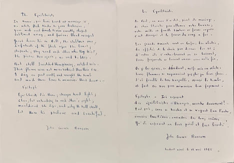 Les Équilibristes. . CROWE RANSOM (John), BOUTANG (Pierre).