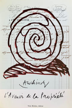 L’Avenir de la propriété.. ALECHINSKY (Pierre).