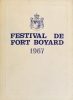 Festival de Fort Boyard 1967.. CHOPIN (Henri). 