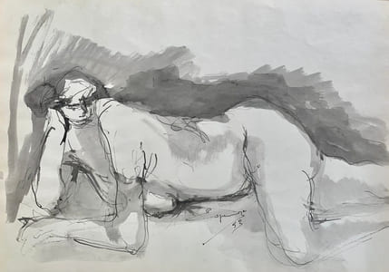 Nu féminin.