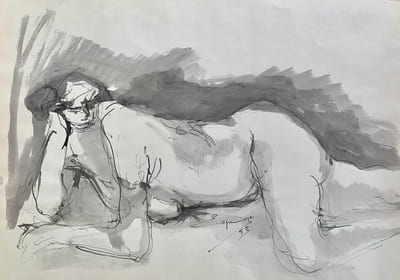 Nu féminin.