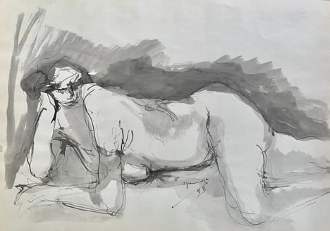 Nu féminin. . ESPINOUZE (Henri).
