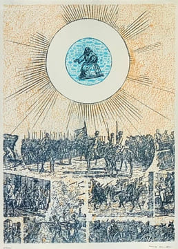 Épreuve pour la Ballade du soldat. . ERNST (Max).