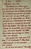 Lettre manuscrite adressée à Louis Scutenaire et à sa femme Irène Hamoir.. HUGNET (Georges). 