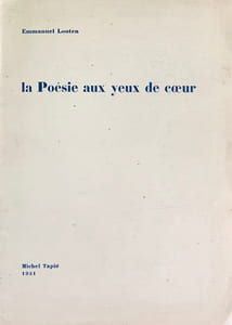 La Poésie aux yeux de cœur.